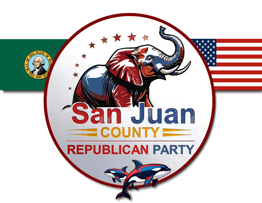 San Juan County Republican Party WA Logo