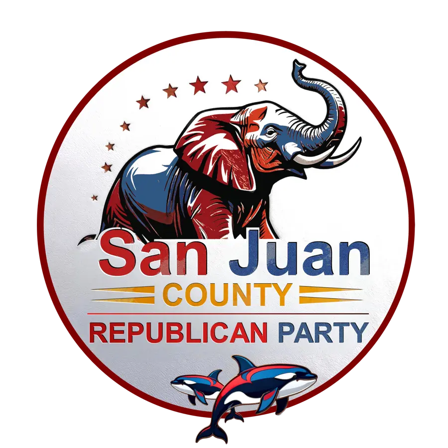 San Juan County Republican Party WA Logo
